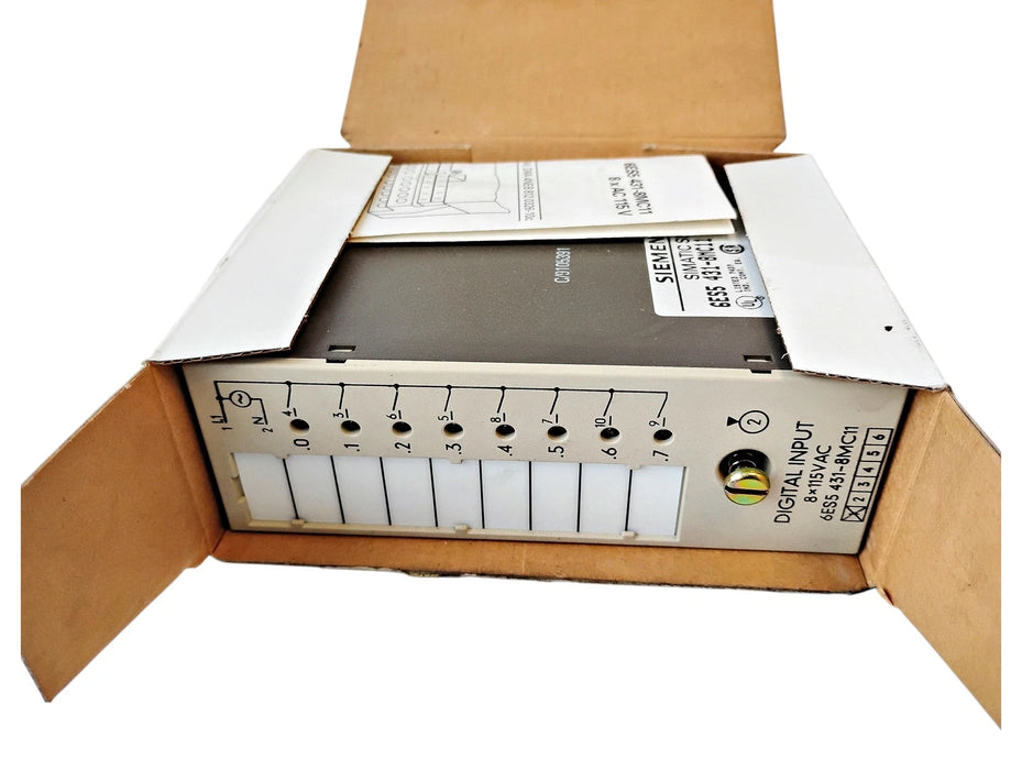 Siemens 6ES5 431-8MC11 115 V AC SIMATIC S5 Digital Input Module
