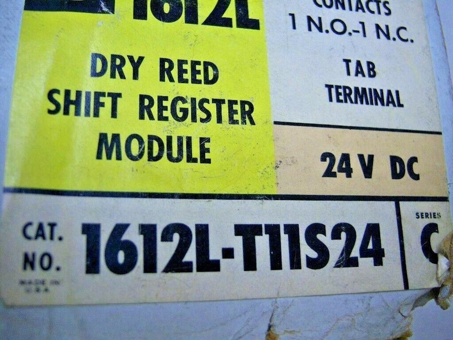 Allen-Bradley Dry Reed Relay 1612L-T11S24
