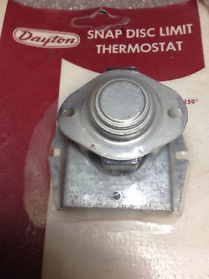 LOT OF 3 DAYTON SNAP DISC LIMIT THERMOSTATS