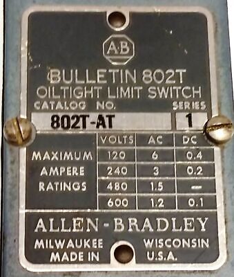 Allen-Bradley 802T-AT Limit Switch