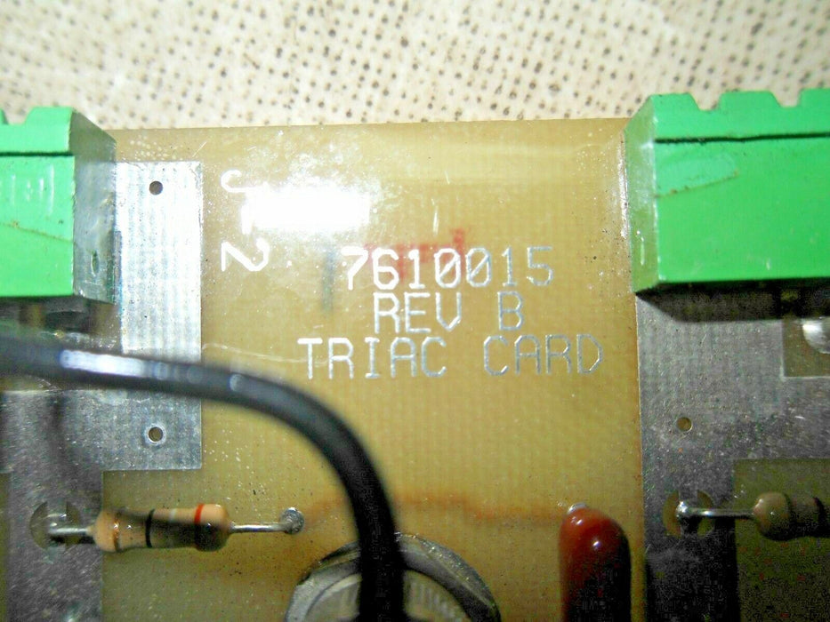 GE 7610015 REV B TRIAC CARD