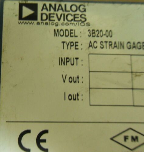 Analog Devices 3B20-00 Module Non-Isolated