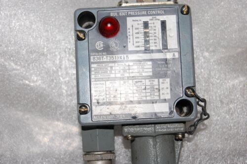 Allen-Bradley 836T-T351JX15 Pressure Switch