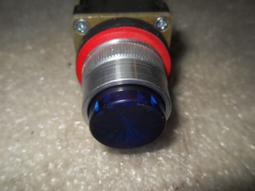 1 Allen-Bradley 800MR-PT16B BLUE ROUND PILOT LIGHT