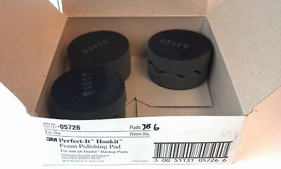 3M 051131-05726 05726 3" Perfect-It Hookit Foam Polishing Pad - Qty 6