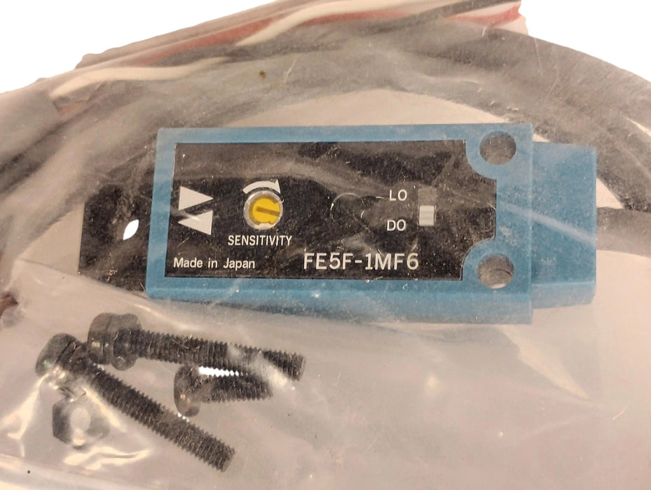 Pepperl Fuchs FE5F-1MF6 10-28 V DC Fiber-Optic Photoelectric Sensor