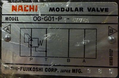 Nachi OG-G01-P1-5776A Hydraulic Reducing Valve