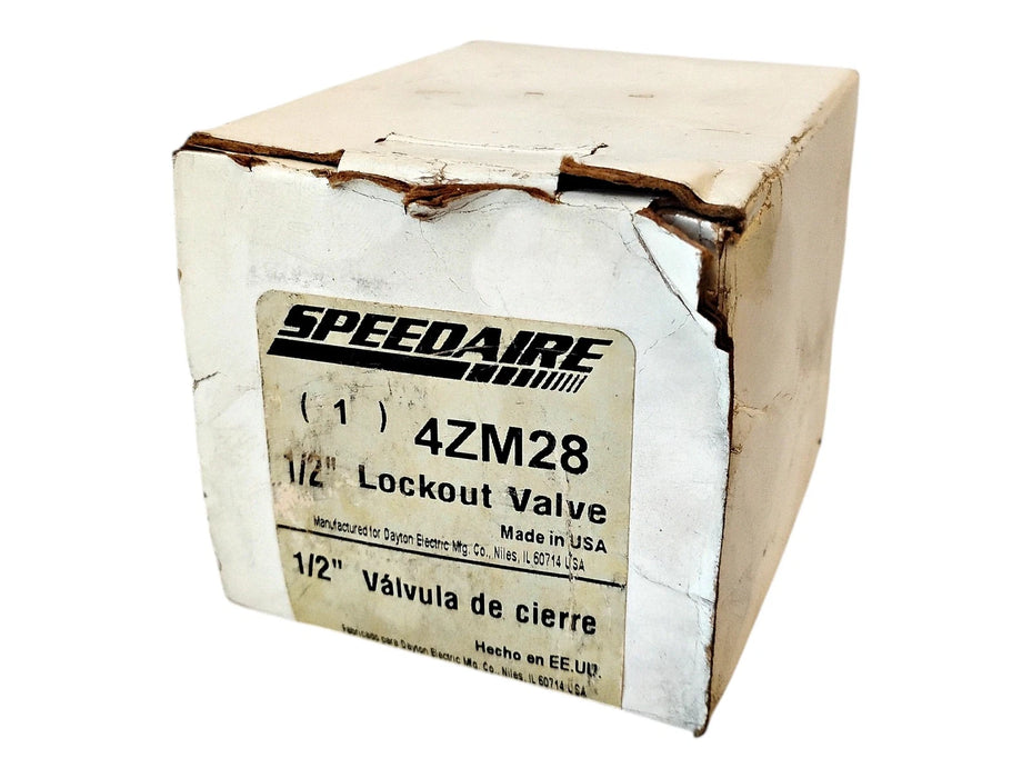 Speedaire 4ZM28 1/2" NPT 250 PSIG Lockout Valve