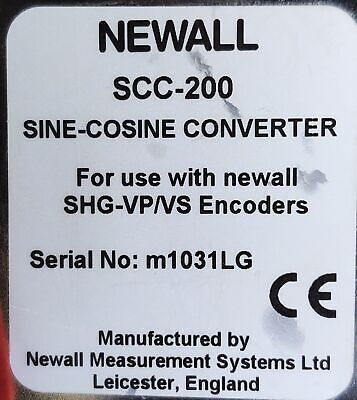Newall SHGVSYCMB0500 Linear Encoder Assembly