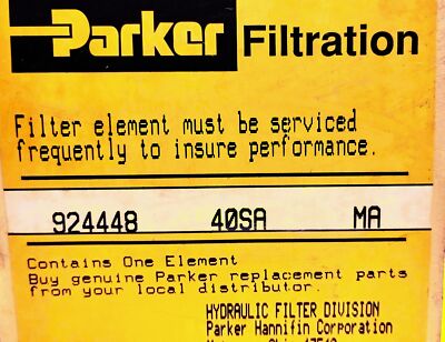 Parker 924448 40SA MA Hydraulic Filter Element