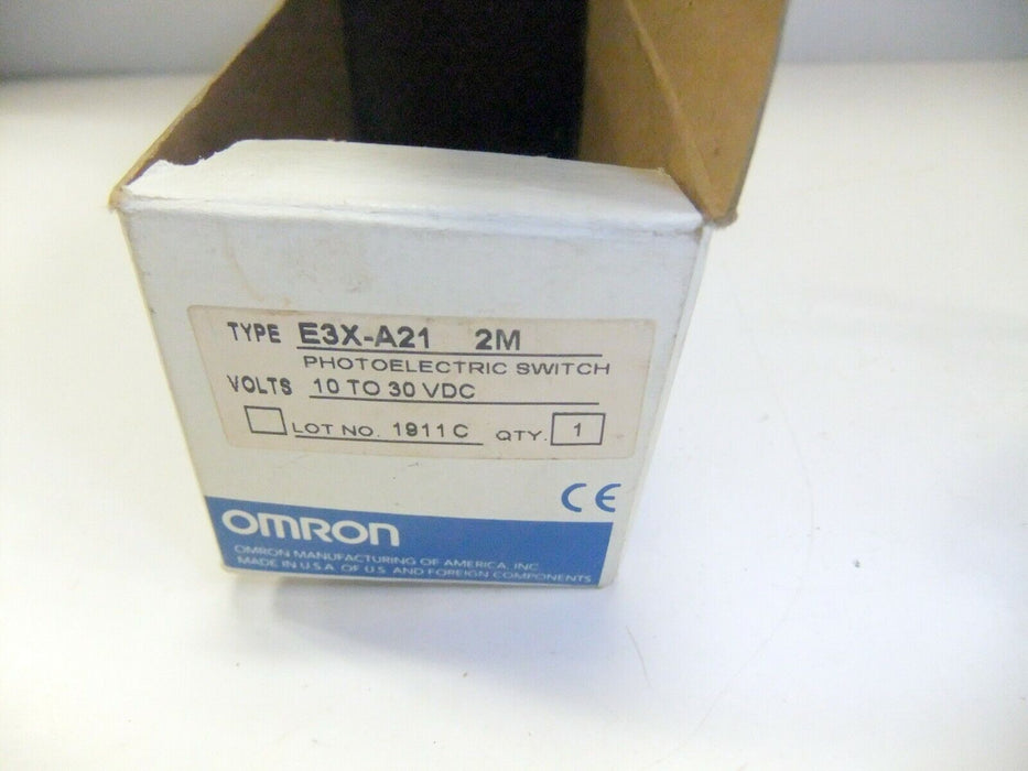 Omron Photoelectric Switch E3X-A21 2M