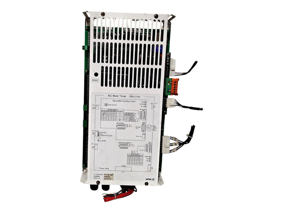 WTC GA03-T16A AC Weld Timer DeviceNet Interface Card
