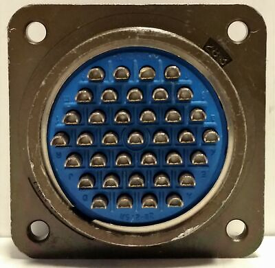 Amphenol 97-3102A-28-21S 37 Pin Circular Connector