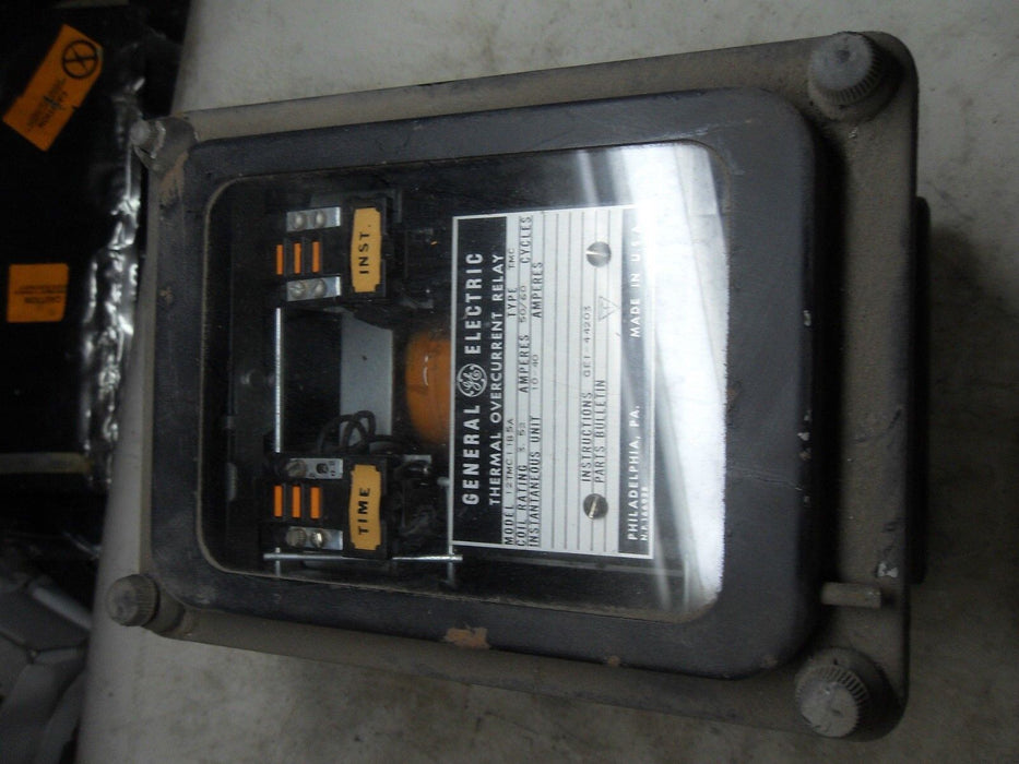 1 GE 12TMC11B5A OVERCURRENT RELAY