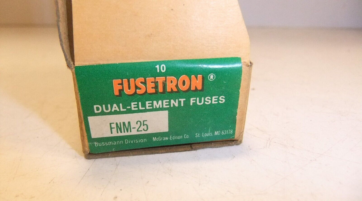 7 Fusetron Fuses FNM-25