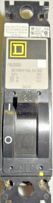 Square D FAL12020 Circuit Breaker