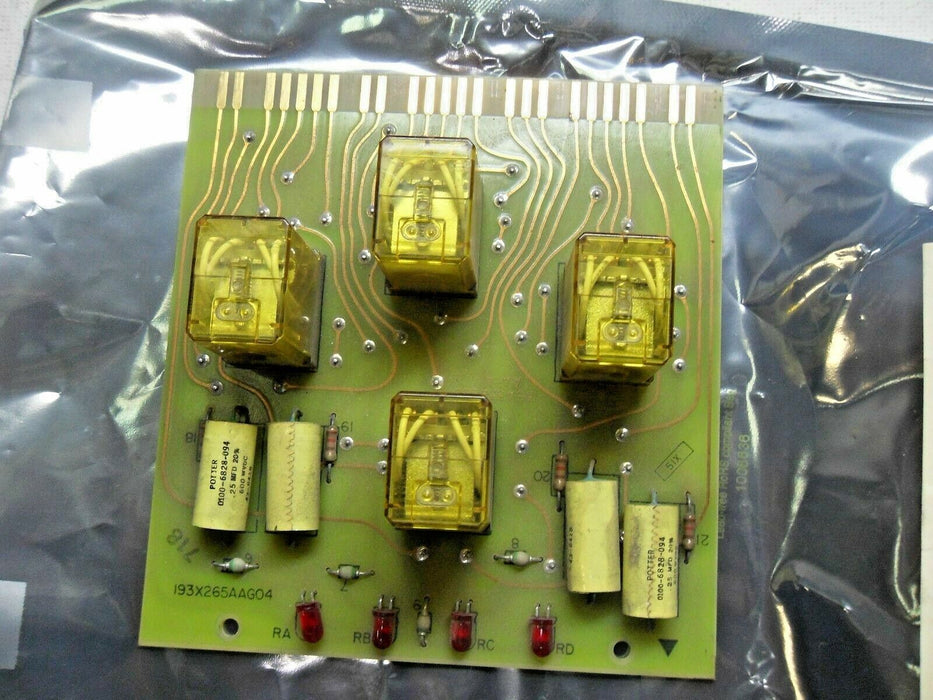GE 193X265AAG04 RELAY CARD