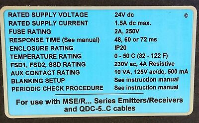 Banner Engineering GMMSDINT-1T2 MINI-SCREEN Controller for Light Curtain