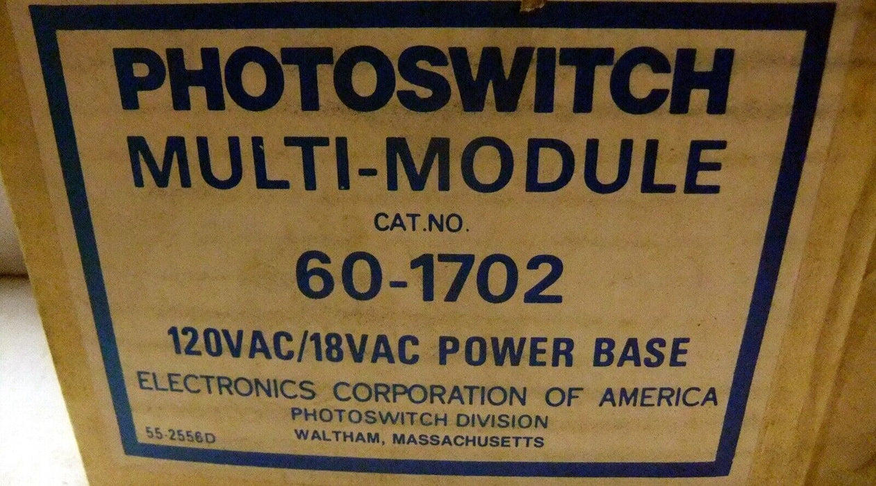 Photoswitch 60-1702 Multi Module Power Base