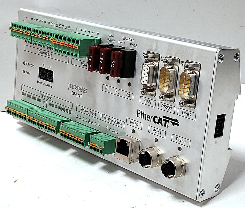 KRONES 0-903-95-169-8 EtherCAT BMINT V1 REV3 RS232 PLC Ethernet Module
