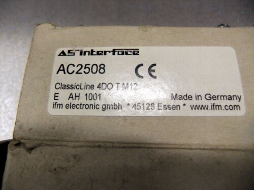 IFM Efector AC2508 Interface Digital Out S-I FC-E Digital Outputs