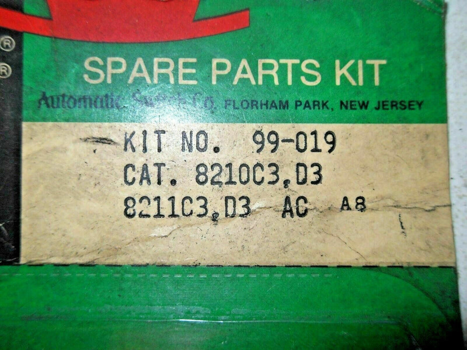 ASCO 99-019 Spare Parts Kit