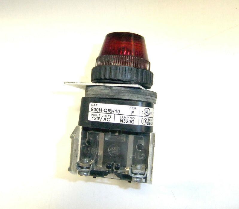 Allen-Bradley Indicator Light RED 800H-QRH10