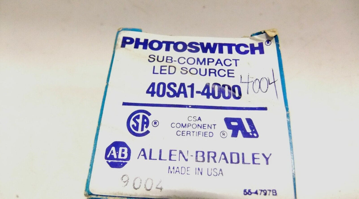 Photoswitch 40SA1-4004 Photoelectric Source in 40SA1-4000 box
