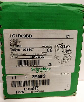 Schneider Electric LC1-D09-BD Contactor