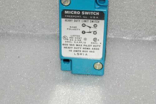 Micro Switch LSW1A 600 V 10 A Limit Switch