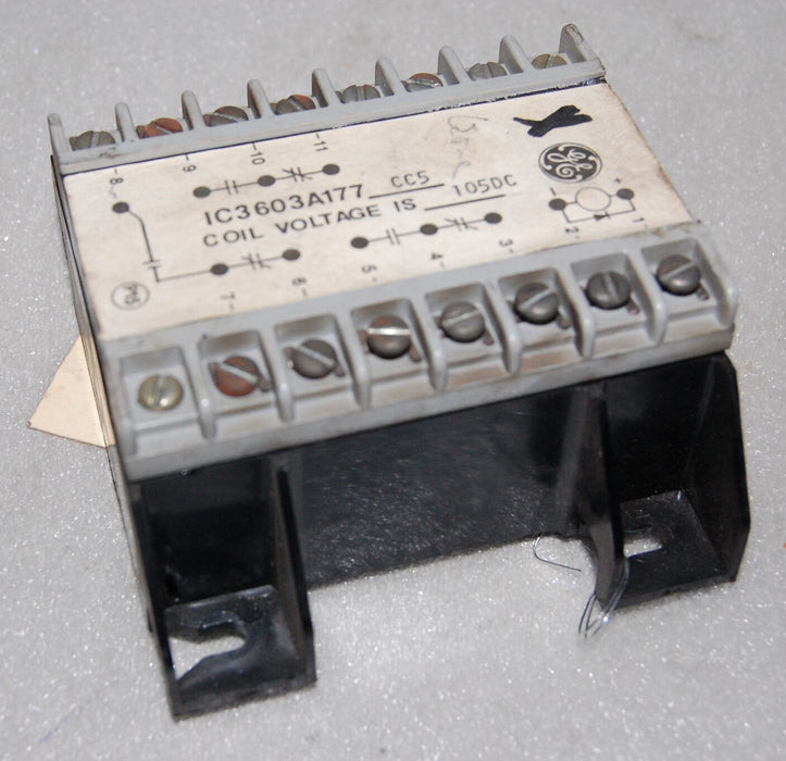 GE IC3603A177 RELAY MODULE