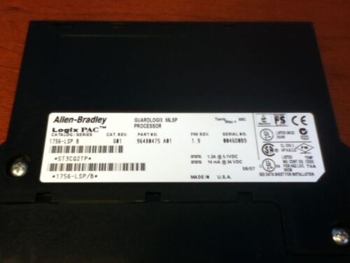 Allen-Bradley SERIES B GUARDLOGIX 1756-LSP PROCESSOR