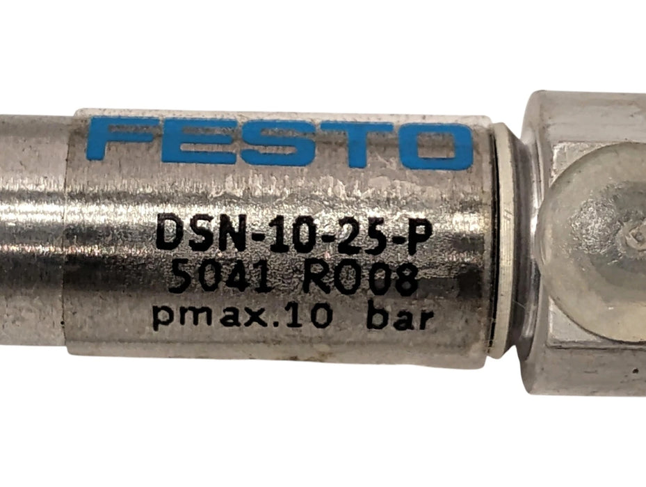 Festo DSN-10-25P 5041 10 bar Double-Acting Single-Rod Pneumatic Cylinder