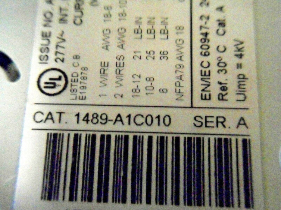 Allen-Bradley 1489-A1C010 Circuit Breaker