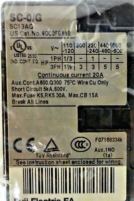 Fuji Electric SW-0RM/2E Reversing Starter