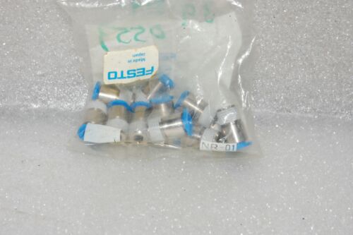 10 Festo PUSH IN FITTINGS QSM-1/8-6-1