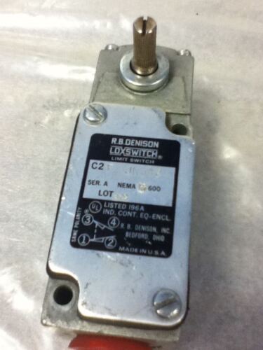 R.B. DENISON C2F-JK542 LIMIT SWITCH