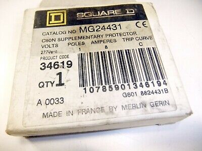 Merlin Gerin C60 MG24431 Circuit Breaker 8A