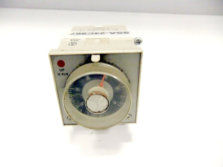 OMRON H3BA-8 100/110/120 V AC 8-Pin 0.5 sec - 100 hour Multi-Range Timer