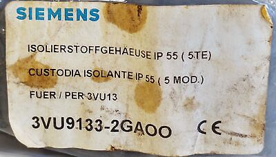 Siemens 3VU9133-2GA00 Electrical Enclosure for Motor Starter w/ Rotary Operator