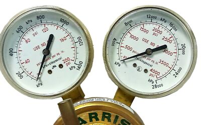 Harris 425-125-540SG 9/16-18 Gas Welding Regulator w/ Surge Guard