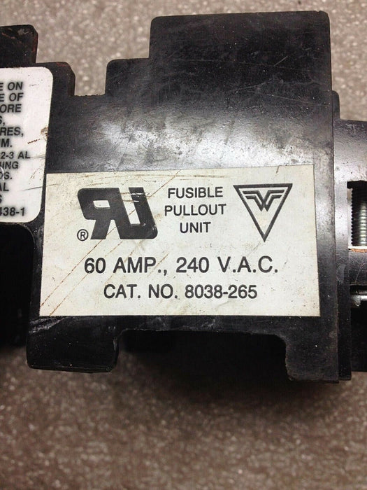 8038-265 Fuse Pullout Unit