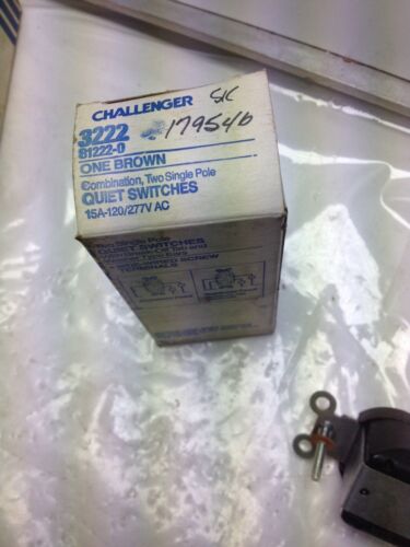 6 CHALLENGER 81222-0 TOGGLE SWITCHES