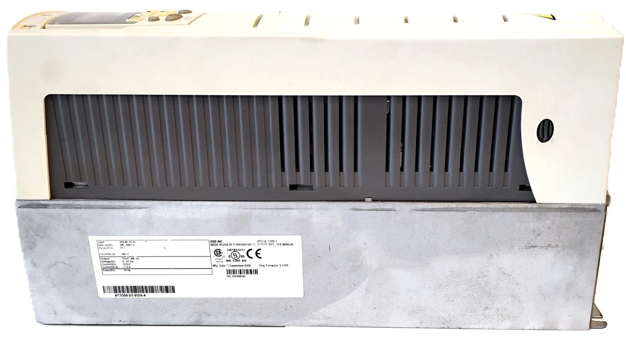 ABB ACS550-U1-015A-4 380-480 V AC 10 HP AC Drive