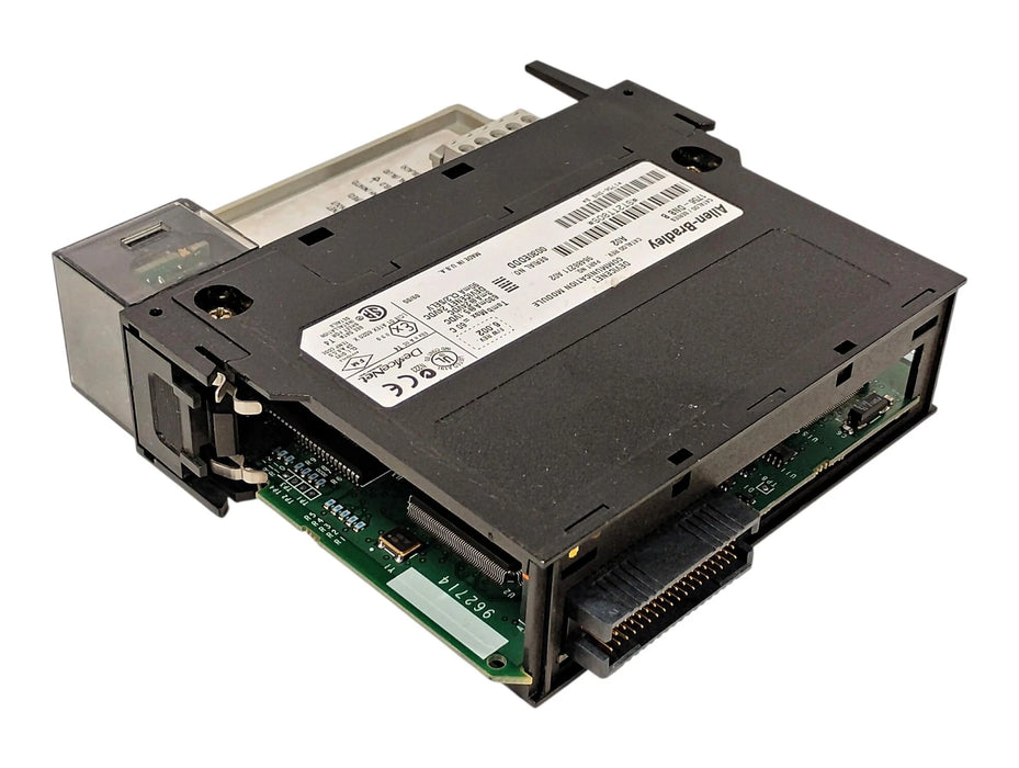 Allen-Bradley 1756-DNB Ser B CAT Rev A02 F/W Rev 6.002 24 VDC Digital PLC Module