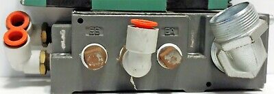 Numatics 81SS600K00030 Solenoid Valve with FLEXIBLOK and End Plate