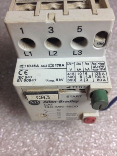Allen-Bradley 140-MN-1600 Manual Starter