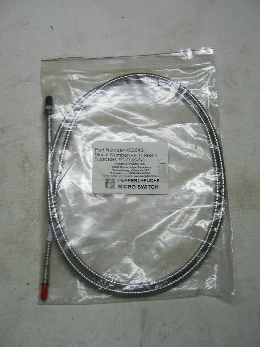 Pepperl 453643 Photoelectric Fiber Optic Cable