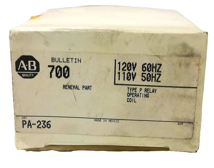 Allen-Bradley PA236 110/120 V AC Coil for Type P Relays