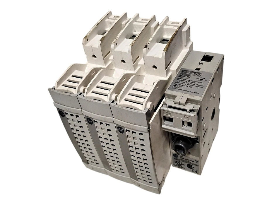Allen-Bradley 194R-J100-1753 Ser A 600 V 100 A Fused Disconnect Switch